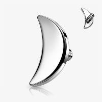 Lua Prateada de Titânio para Base Microdermal