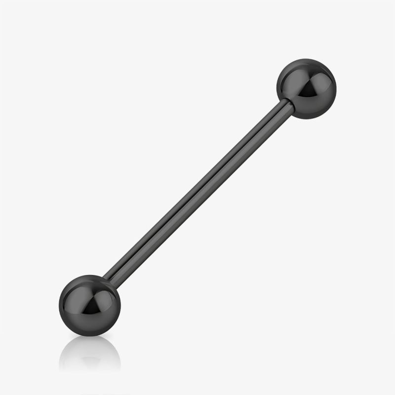 Piercing Transversal de Aço Cirúrgico - Bolinha - Piercings Transversal