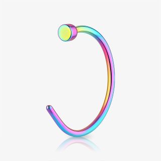 Piercing Nariz Argola Rainbow - Piercings de Nariz
