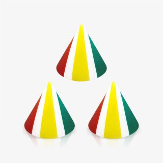 Spike de acrílico colorido com pontas estilo reggae para piercing de sobrancelha