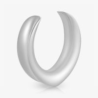 Plug Aço Cirúrgico Prata Volta: Elegância | ALARGS