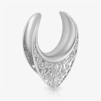 Plug Aço Cirúrgico Volta Ornamentado: Elegância | ALARGS