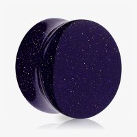 Plug Pedra Estrela com brilho intenso e acabamento natural