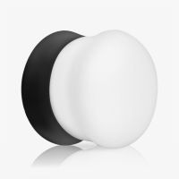 Plug Silicone Preto confortável e flexível para alargadores