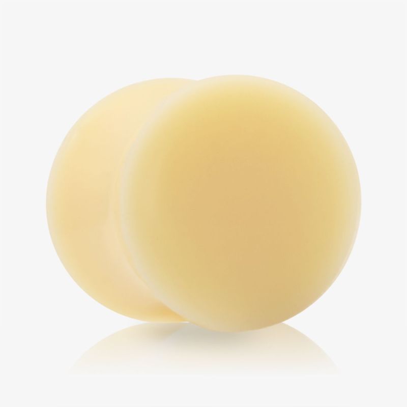 Plug Silicone Bege Fechado com acabamento anatômico