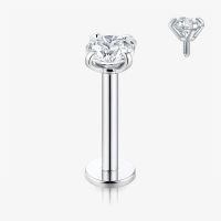 Piercing Labret Titânio Ponto de Luz é na ALARGS