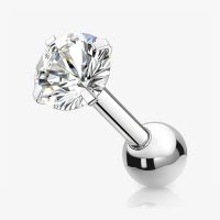 Piercing Barbell Titânio Ponto de Luz é na ALARGS