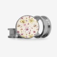 Plug Flores Sépia - Base Selecionável | ALARGS