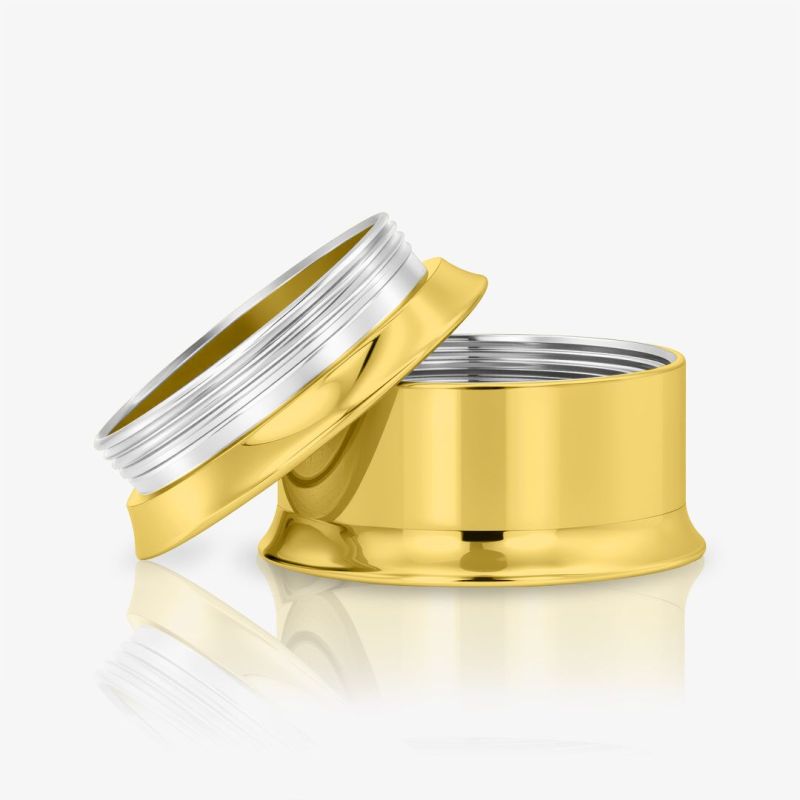 Alargador de Titânio Dourado | Frete Grátis + 10x