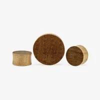 Alargador Plug Gravado Geométrico I é na ALARGS