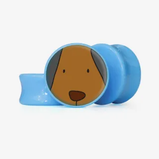 Plug Cara de Cachorro - Base Selecionável - Animal