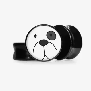 Plug Cara de Cachorro 2 - Base Selecionável - Animal