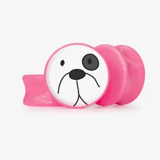 Plug Cara de Cachorro 2 - Base Selecionável - Animal