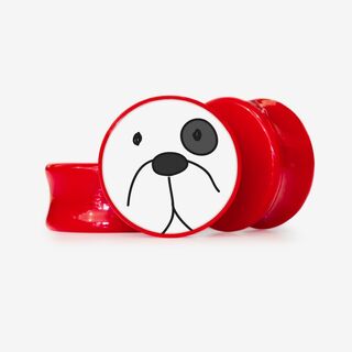 Plug Cara de Cachorro 2 - Base Selecionável - Animal