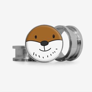 Plug Cara de Cachorro 3 - Base Selecionável - Animal