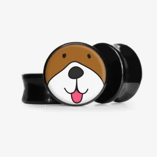 Plug Cara de Cachorro 4 - Base Selecionável - Animal