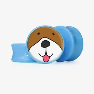 Plug Cara de Cachorro 4 - Base Selecionável - Animal