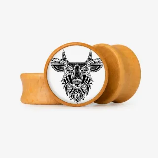 Plug Veado Tribal - Base Selecionável - Animal