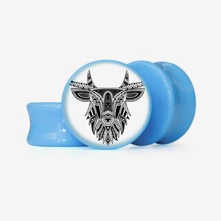 Plug Veado Tribal - Base Selecionável - Animal