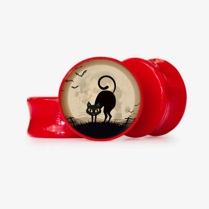 Plug Gato Preto - Base Selecionável - Animal