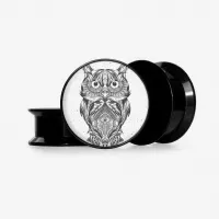 Plug Coruja Simétrica Base – Alargador com Estampa Coruja