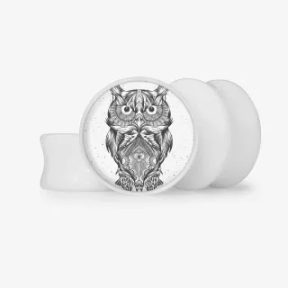 Plug Coruja Simétrica - Base Selecionável - Animal