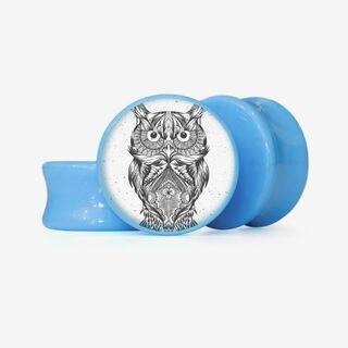 Plug Coruja Simétrica - Base Selecionável - Animal