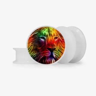 Plug Leão de Energia - Base Selecionável - Animal