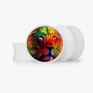 Plug Leão de Energia - Base Selecionável - Animal