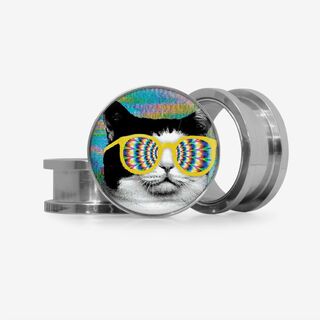 Plug Gato Louco - Base Selecionável - Animal