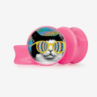 Plug Gato Louco - Base Selecionável - Animal