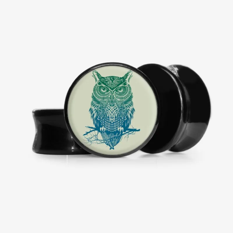 Plug Coruja Astuta - Base Selecionável - Animal