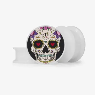 Plug Caveira Mexicana - Base Selecionável - Caveira