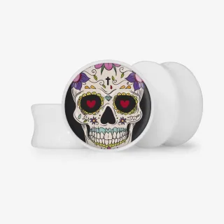 Plug Caveira Mexicana - Base Selecionável - Caveira