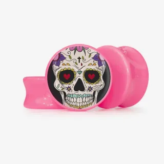 Plug Caveira Mexicana - Base Selecionável - Caveira