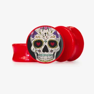 Plug Caveira Mexicana - Base Selecionável - Caveira