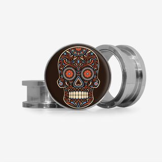 Plug Caveira Mexicana - Base Selecionável - Caveira