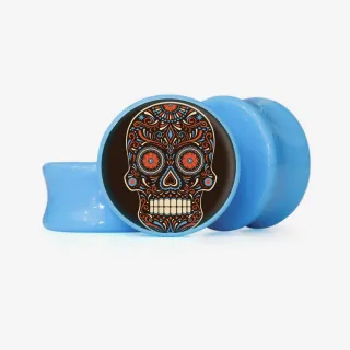 Plug Caveira Mexicana - Base Selecionável - Caveira