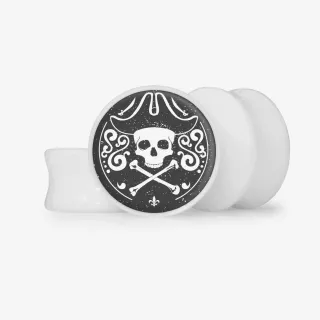 Plug Caveira Pirata - Base Selecionável - Caveira