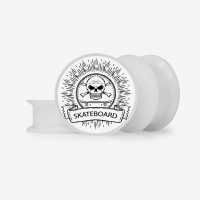 Plug Caveira Skateboard Base com Estampa Urbana