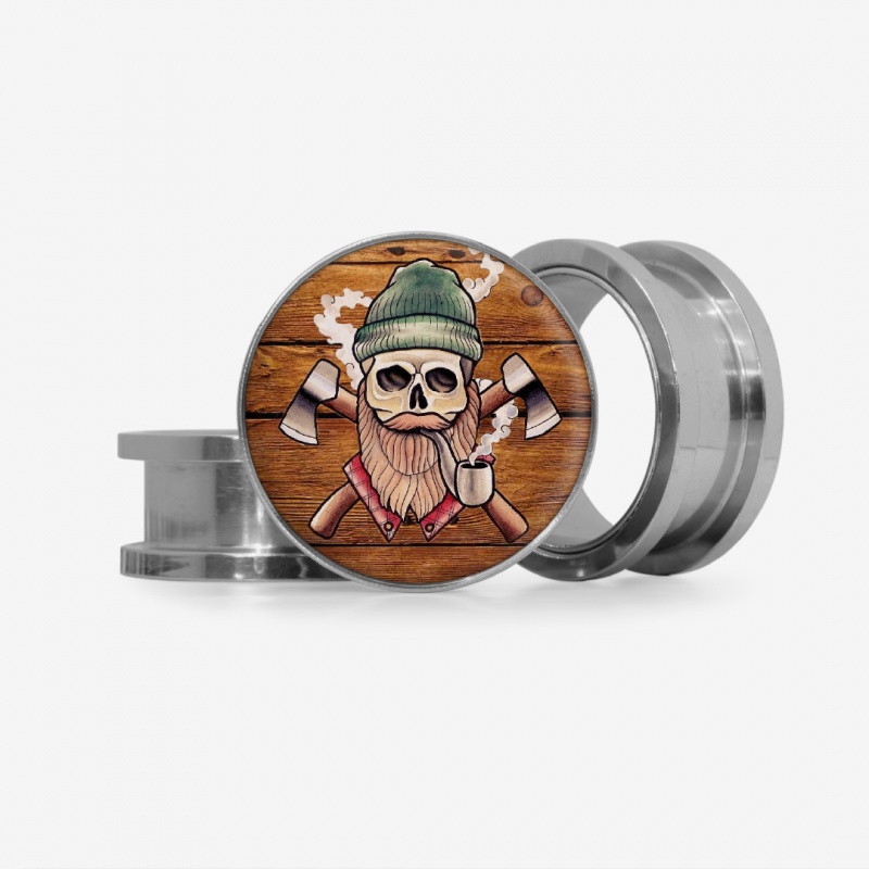 Plug The Old Lumberjack - Base Selecionável - Caveira