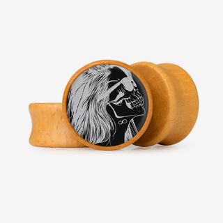 Plug Mulher Caveira - Base Selecionável - Caveira