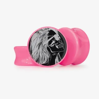 Plug Mulher Caveira - Base Selecionável - Caveira