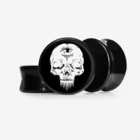 Plug 3 Olhos Base Selecionável com Estampa Mística Exclusiva