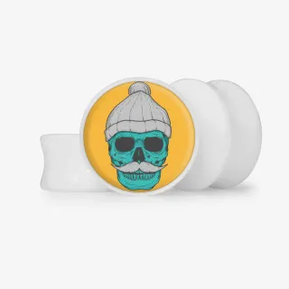 Plug Caveira Idosa - Base Selecionável - Caveira