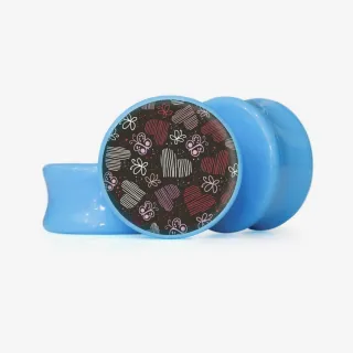 Plug Traços de Amor - Base Selecionável - Coração