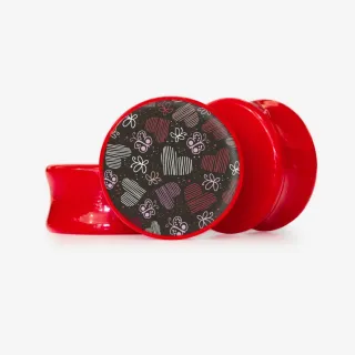 Plug Traços de Amor - Base Selecionável - Coração