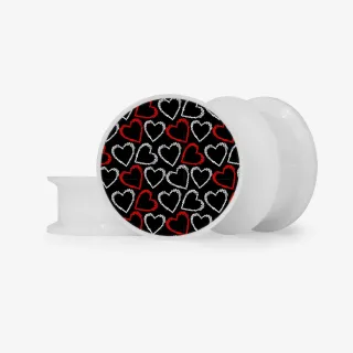 Plug Coração Amigo - Base Selecionável - Coração