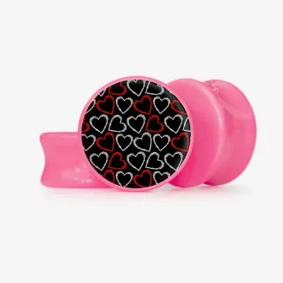 Plug Coração Amigo - Base Selecionável - Coração