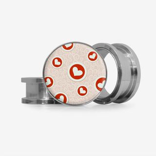 Plug Borbulhas de Amor - Base Selecionável - Coração